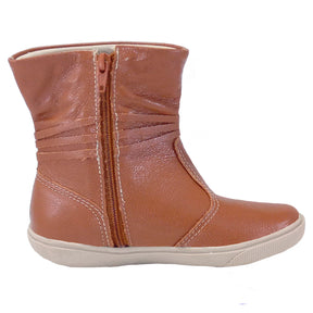Bota Infantil Menina Cano Alto Caramelo Kimey 16240