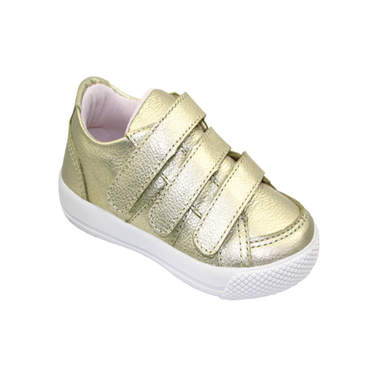 Tênis Zip em Couro 53015