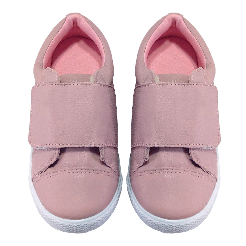 Tênis em Couro Fechamento de Velcro 53016